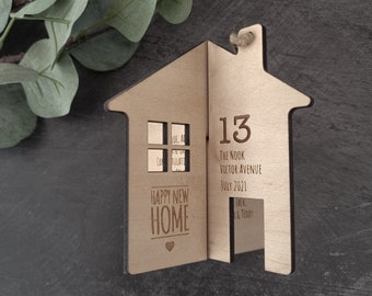 New Home Personalised Gift | Moving In | Homeowners Couples | New House | First Housewarming Present
