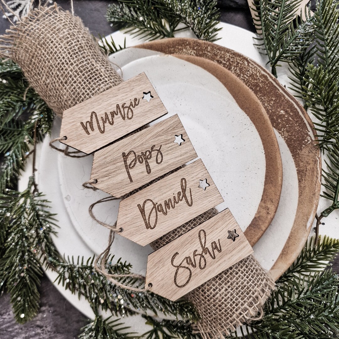Personalised Christmas Place Name Gift Tag Wooden Christmas Decoration personalised-christmas-place-name-gift-tag-wooden-christmas-decoration
