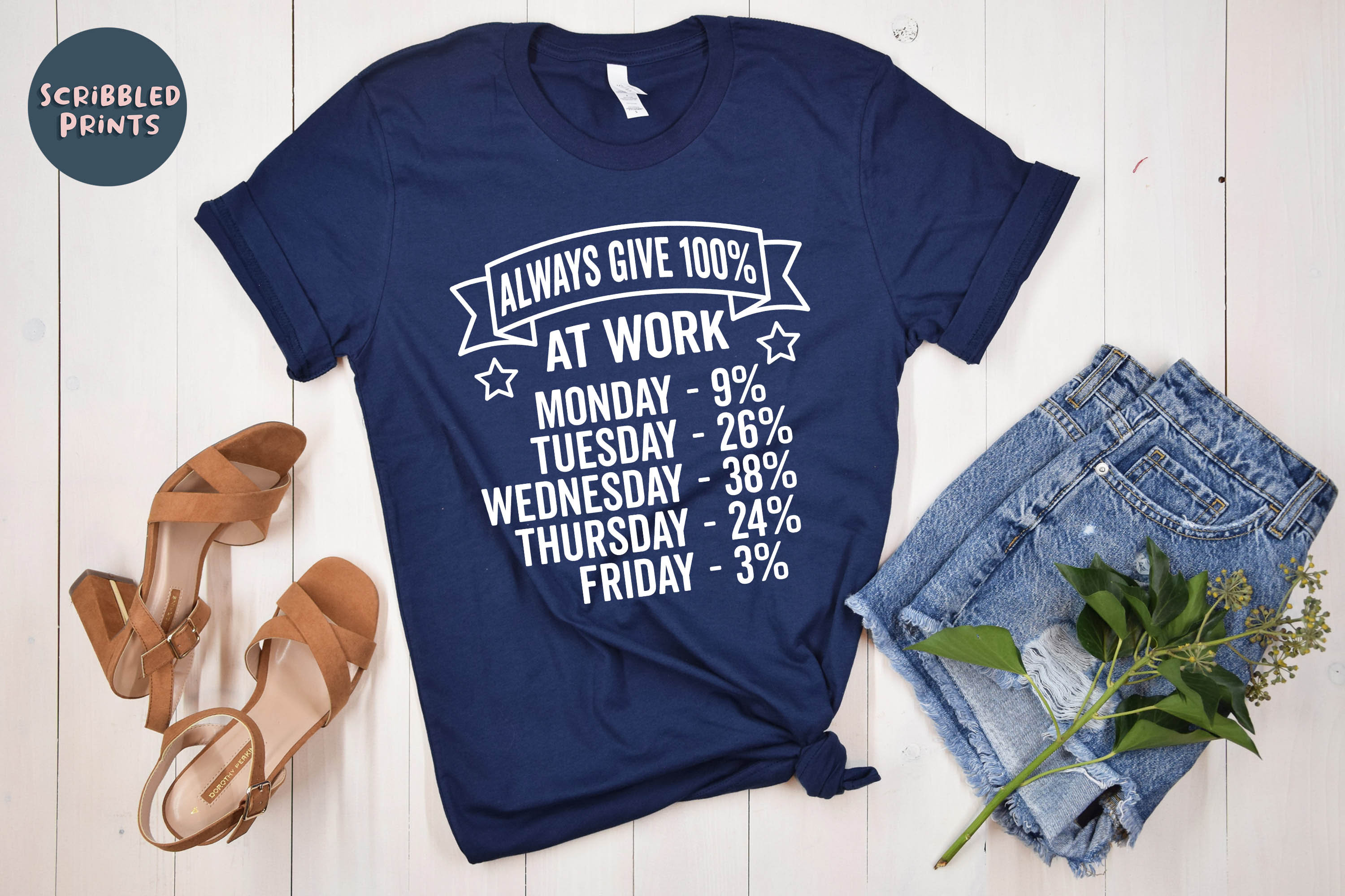 Always Give 100% at Work SVG, Funny Work SVG, Office Humor SVG, Lazy ...