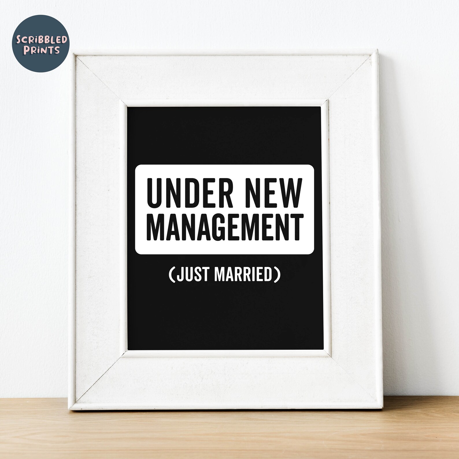 Under New Management SVG, Just Married SVG, Funny Newlyweds SVG, Funny ...