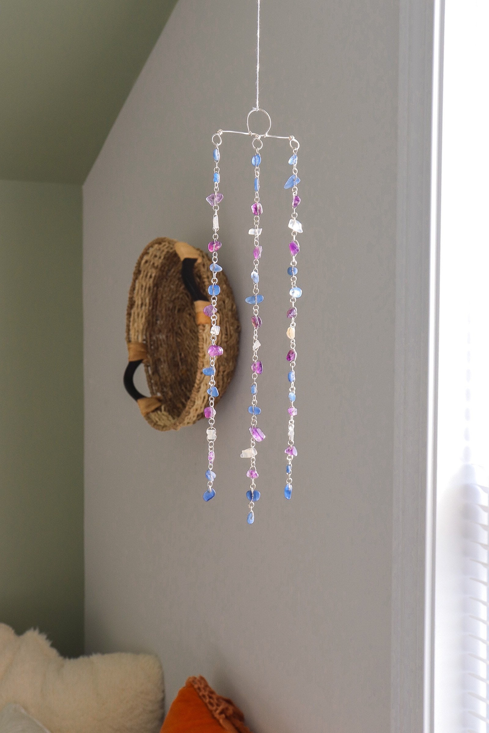 Crystal Wall Hangings Crystal Decor Wall Hanging Wall | Etsy