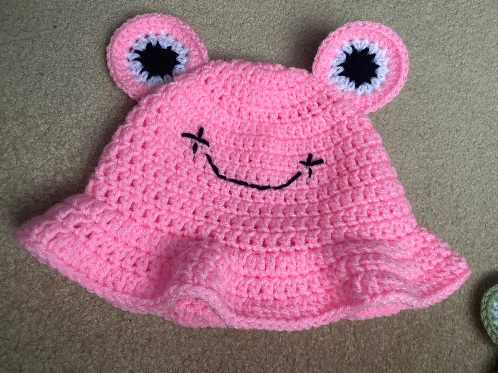 Crochet Harry Styles Hat Frog Frog Hat Harry Styles