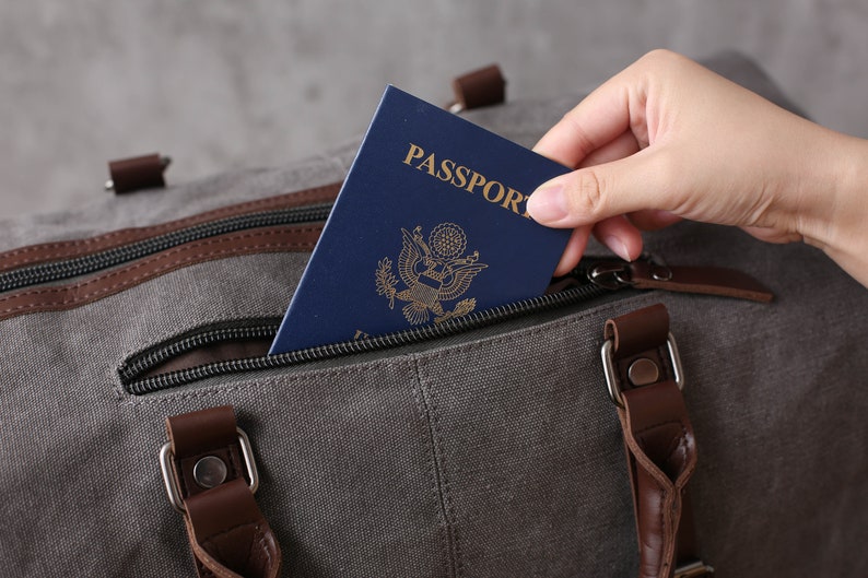 Personalized Groomsmen Gifts Weekend Flight Bag With Shoe Etsy