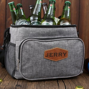 Personalized Groomsmen Cooler Bag, Groomsmen Gifts, Gifts for Men, Gifts for Groom, Wedding Party Gifts, Insulated Groomsmen Beer Cooler Bag