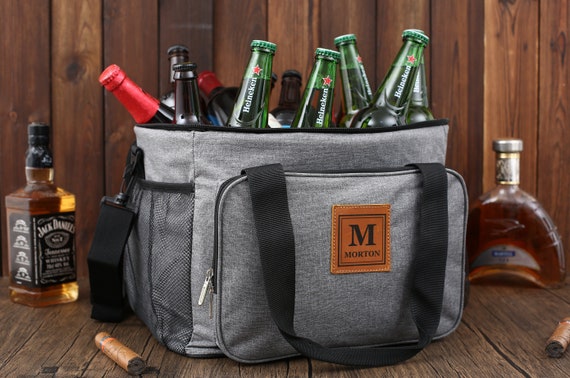 Personalized Insulated Cooler Bag, Groomsmen Gift, Golf Beer Cooler