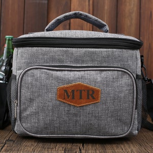 Personalized Groomsmen Cooler Bag, Insulated Lunch Box