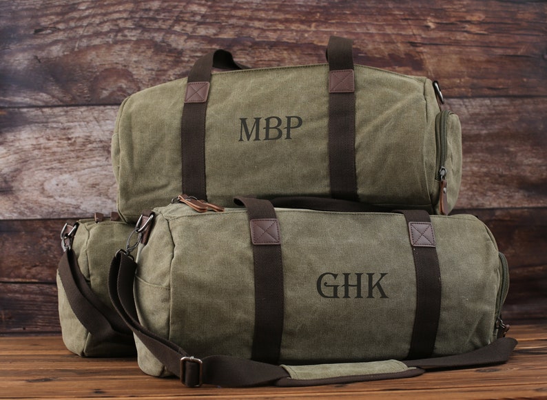 BULK SALE Groomsmen Gift Duffle Bag, Set of 5 Men's Duffle Bag