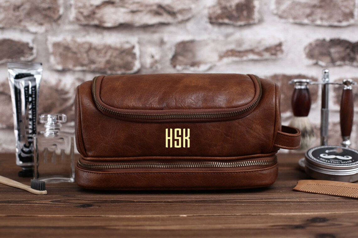 Groomsmen Gifts Hanging Toiletry Bag Personalized Best Man - Etsy