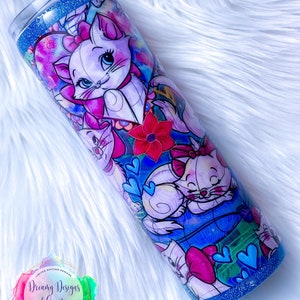 30oz Aristocats Inspired Cup, Unique Gift, Christmas Gift, Mother&#39;s Day Gift, Custom Cup, Custom Tumbler, Custom Water Bottle, Birthday Gift