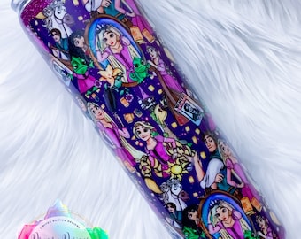 Tangled Inspired Tumbler, Custom Water Bottle or Tumbler