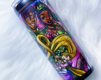 Ready to Ship, 20oz Disney Couples Inspired Unique Gift, Christmas Gift,  Custom Cup, Custom Tumbler, Birthday Gift, Valentines Gift