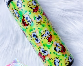 Cartoon Character Custom Cup, Custom Water Bottle or Tumbler