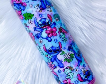 Stitch and Scrump Tumbler, Custom Water Bottle or Tumbler