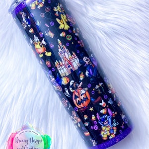 Ready to Ship, 30oz Mickey Halloween Inspired Unique Gift, Christmas Gift, Mother&#39;s Day Gift, Custom Cup, Custom Tumbler, Birthday Gift