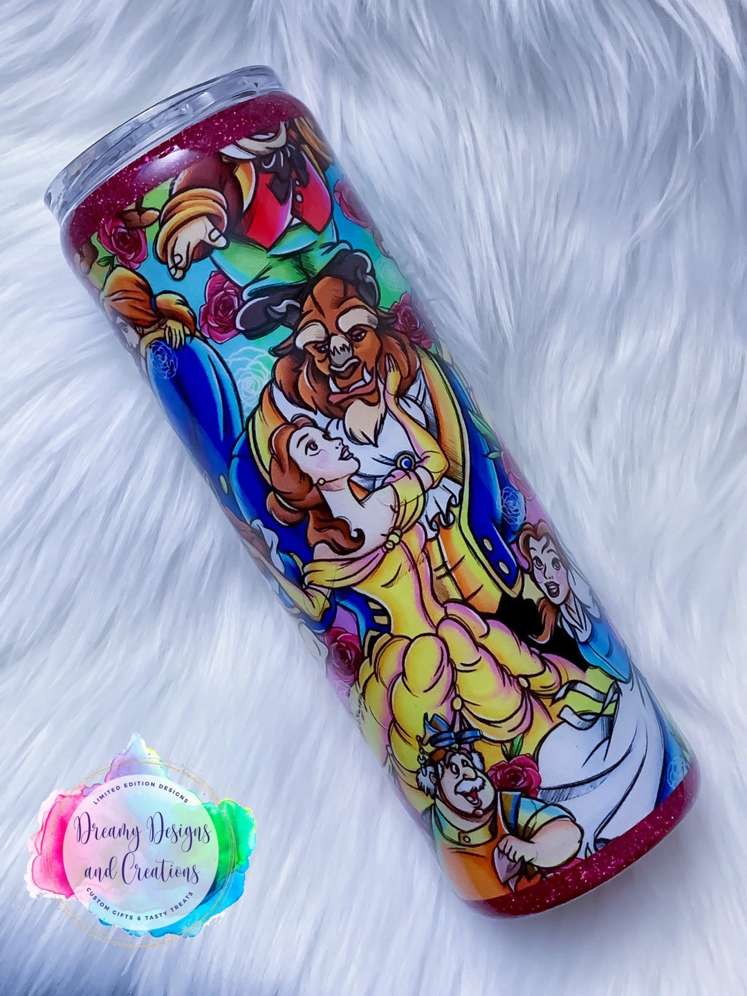 Beauty And Beast Tumbler Playful Gift - Personalized Gifts: Family, Sports,  Occasions, Trending