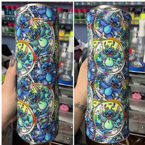 Stitch Inspired Cup, Unique Gift, Christmas Gift, Mother's Day Gift, Custom Cup, Custom Tumbler, Custom Water Bottle, Birthday Gift