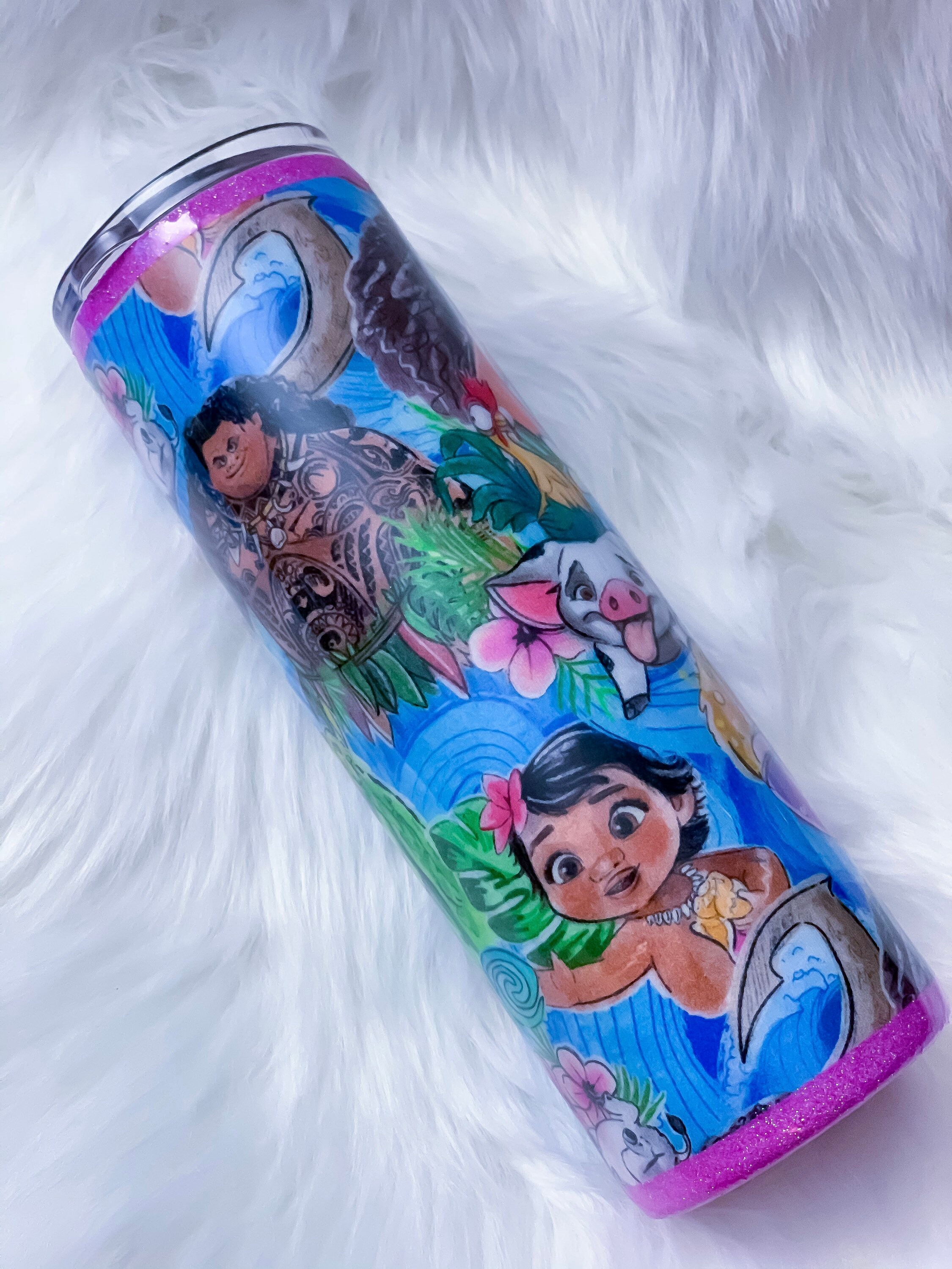 Custom Tumbler Moana Tumbler Gift for women Disney Etsy