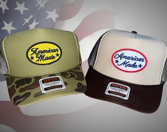 American Made Patch Trucker Hats