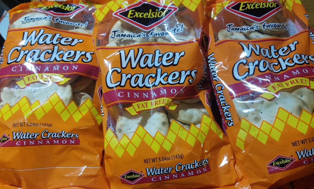 Jamaican Excelsior Cinnamon Water Crackers Fat Free 143G Etsy