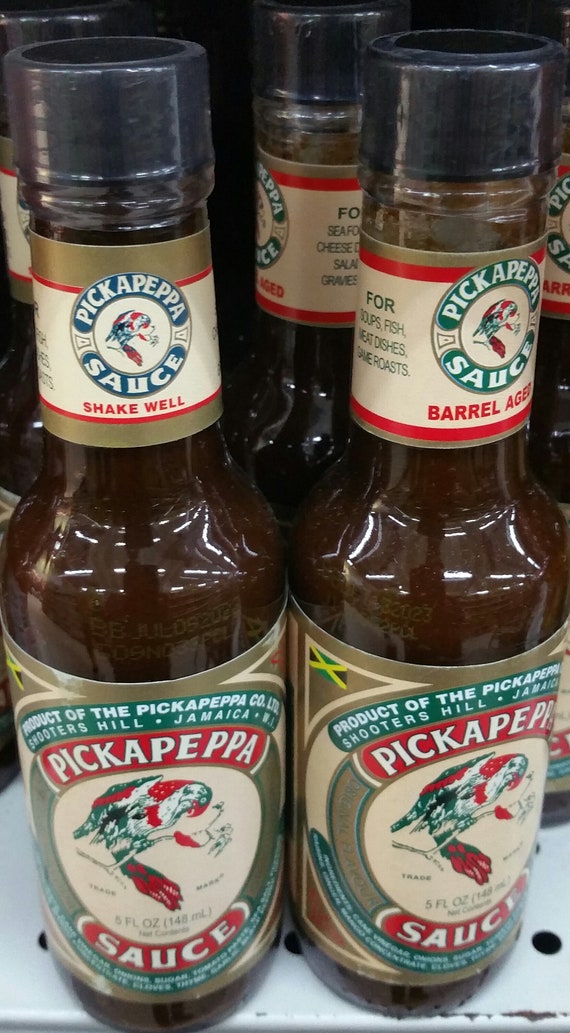 Pickapeppa Sauce Jamaican Pickapeppa Sauce 2 Bottles 148ml Etsy