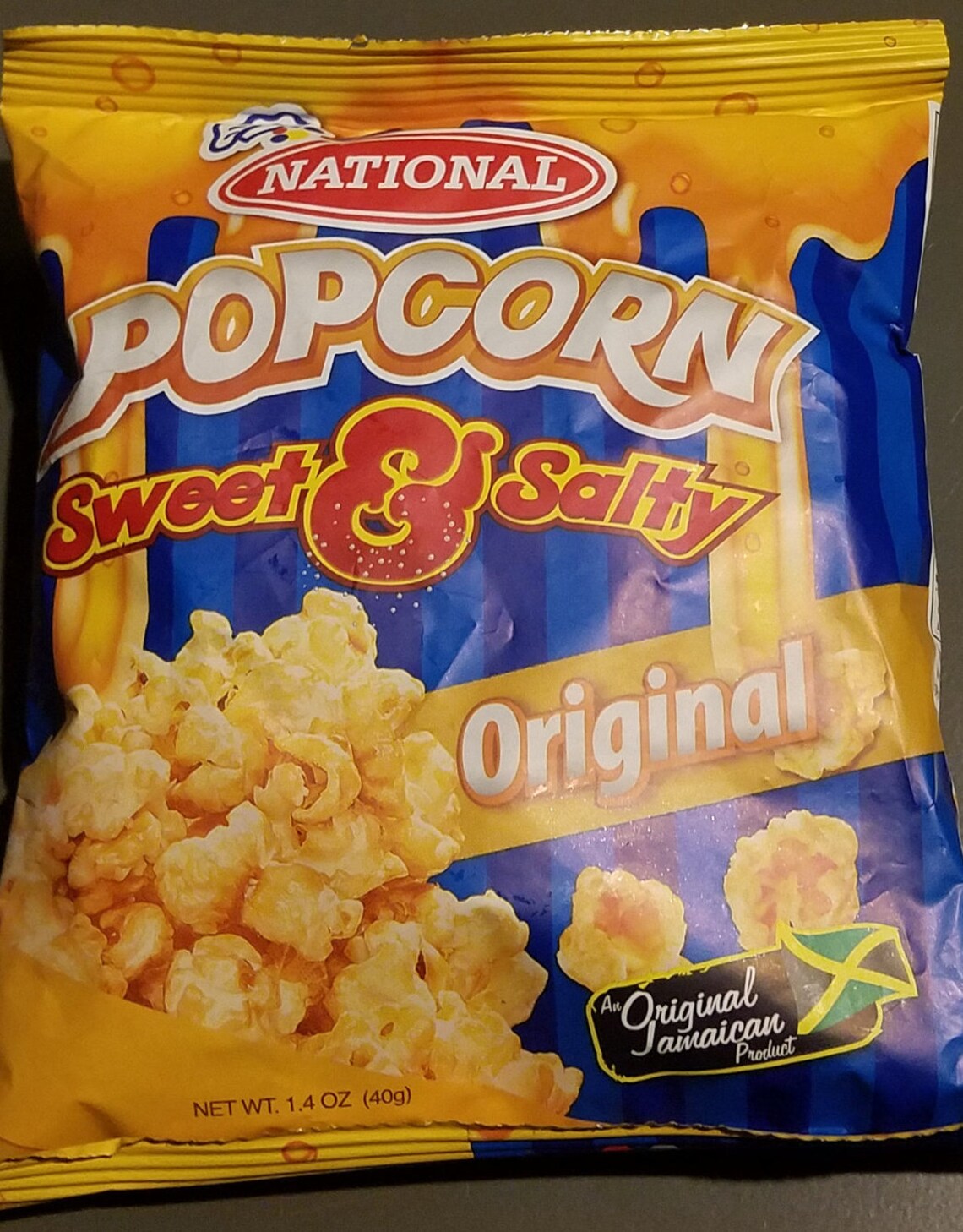 Jamaican National Popcorn Sweet & Salty 18 x 40g Original Etsy