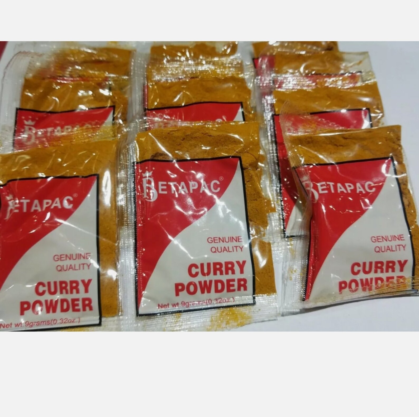 JAMAICAN BETAPAC CURRY Powder 12 Sachets of 9G Each 108G / Etsy