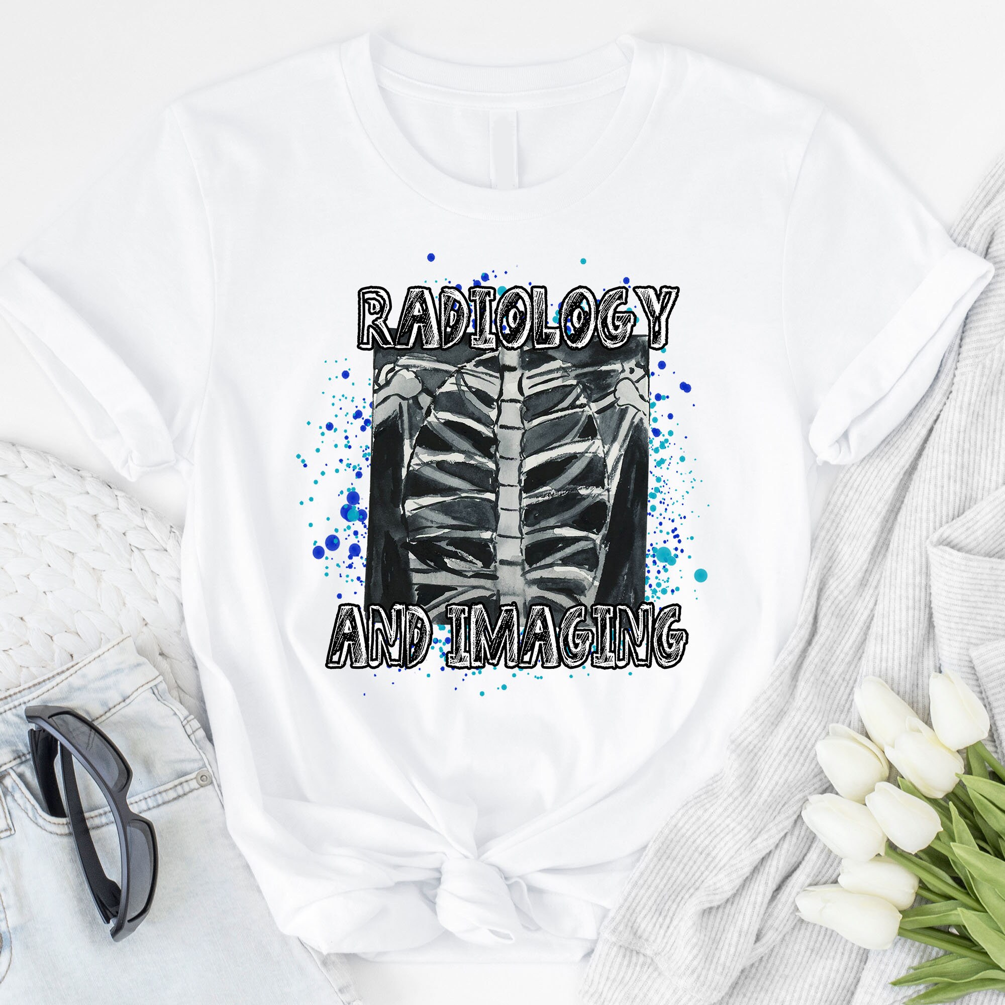 Radiology And Imaging Bones Tshirt Healthcare Tshirt Funny Etsy