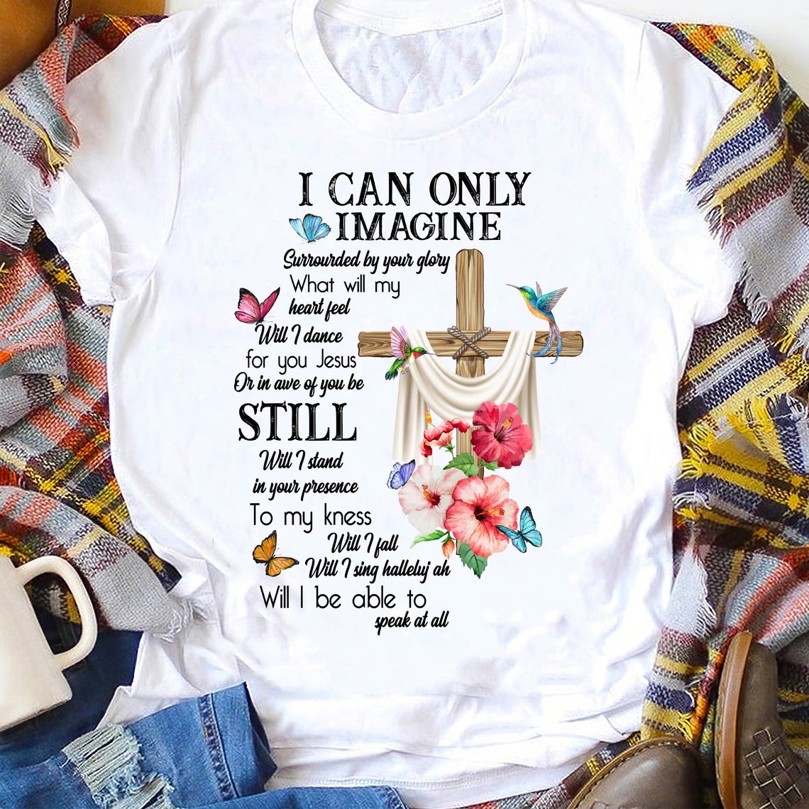 I Can Only Imagine Shirt Christian Shirt Christian Lyric Etsy