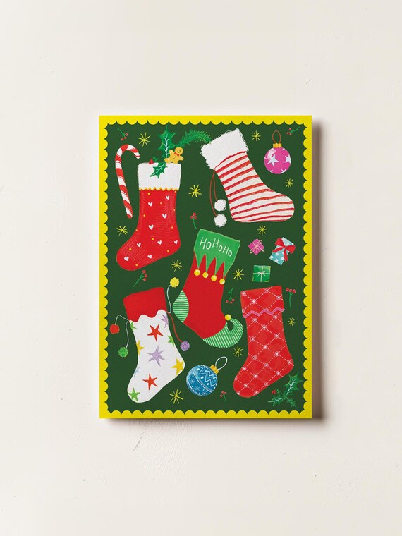 Christmas Stockings Card