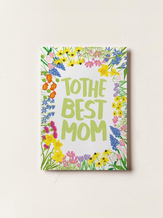 Mother's Day | To The Best Mom Card