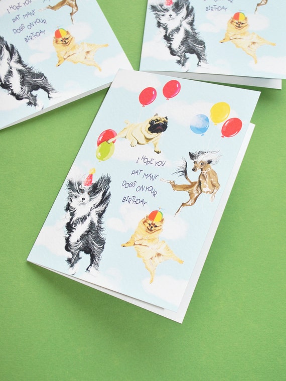 Fun/Cute Dogs Birthday Card
