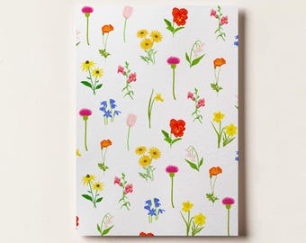 Colourful Flowers Card