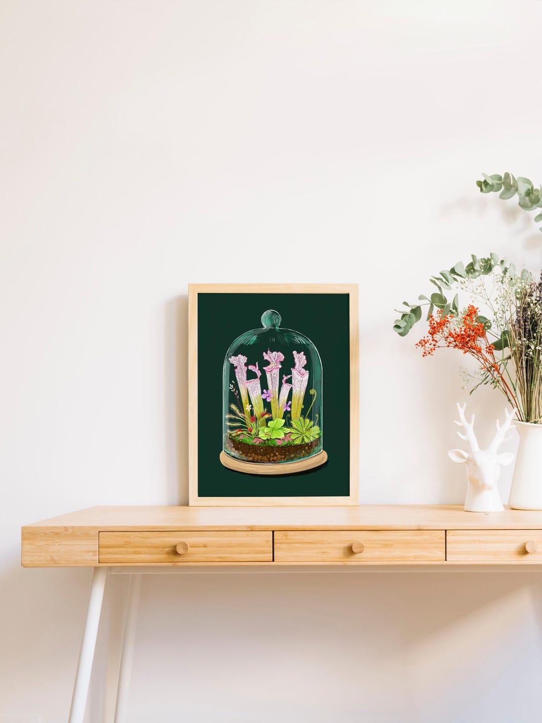 Carnivorous Plants Art Print - Etsy