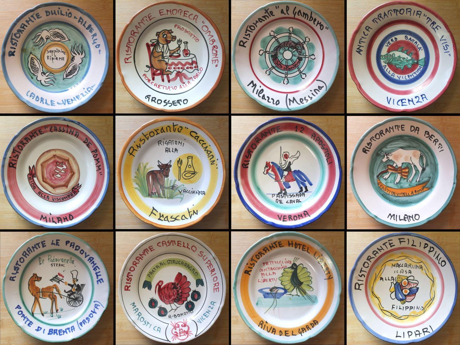 Buon ricordo plates - Etsy 日本