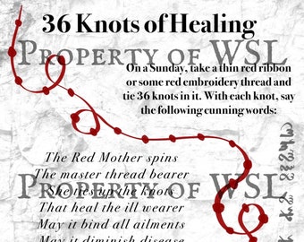 36 Knots of Healing Digital Grimoire pdf