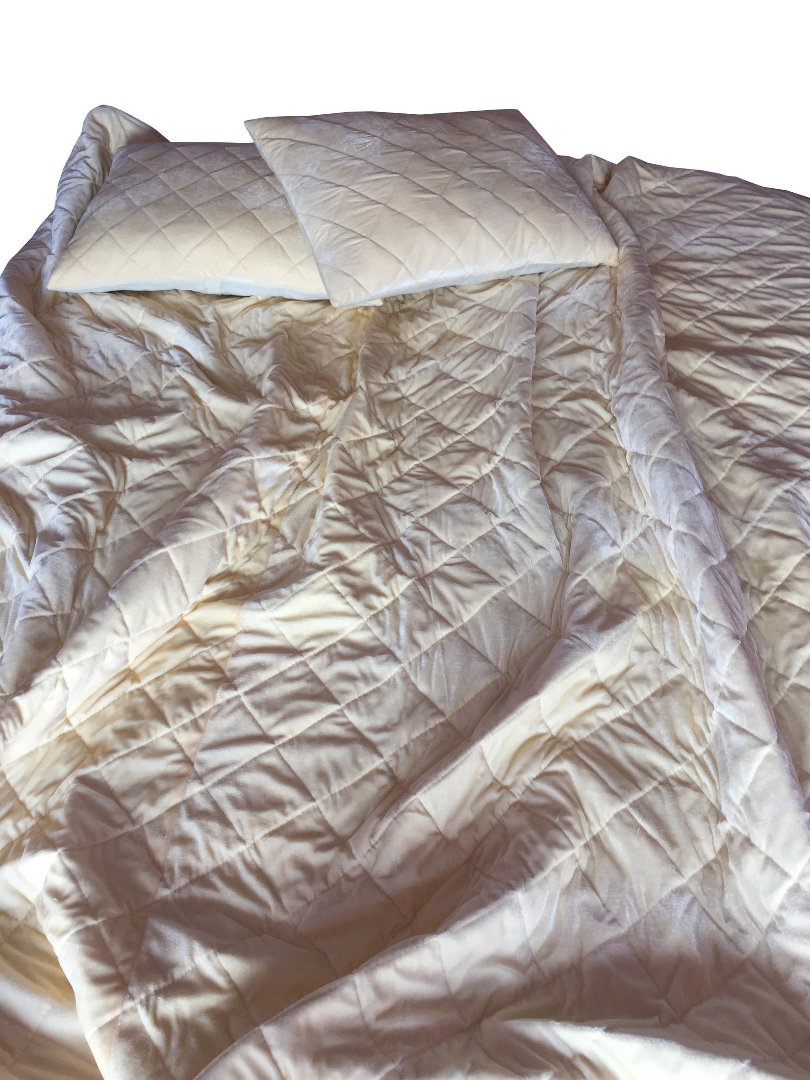 Black Velvet Quilt Queen Quilt Velvet Comforter Black King Etsy.de