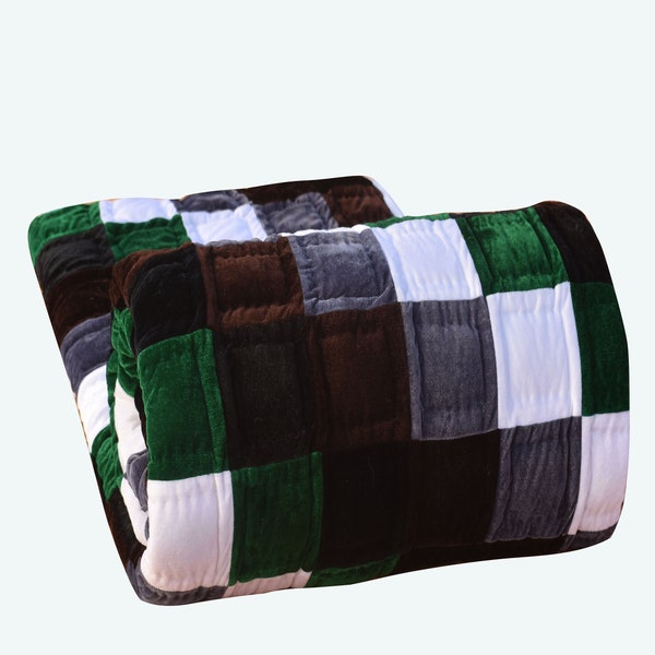 Velvet Patchwork Etsy