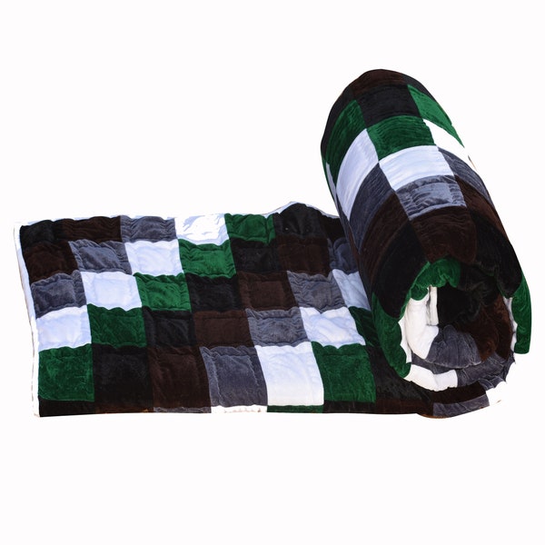 Velvet Patchwork Etsy