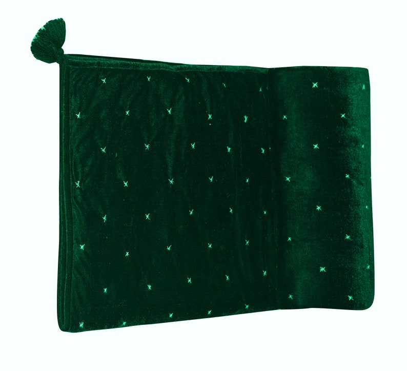 Emerald Green Velvet Quilt Velvet Blanket Quilt Throw Green Etsy