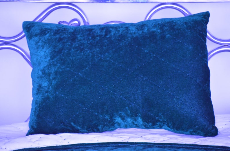 Royal Blue Velvet Bedding Set Velvet Bedding Gift King Etsy
