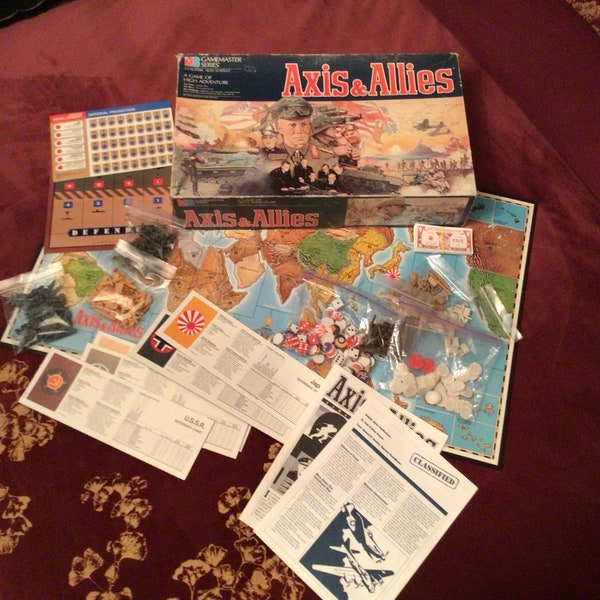 Axis and Allies Etsy