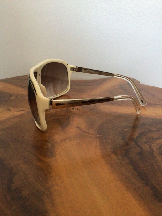 Gorgeous Vintage CARERRA “Stroke” Sunglasses Whit… - image 3