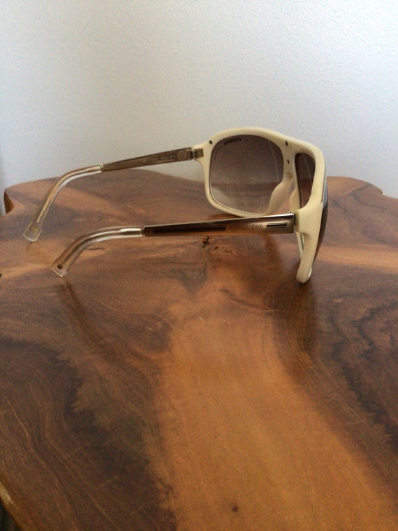 Gorgeous Vintage CARERRA “Stroke” Sunglasses Whit… - image 4