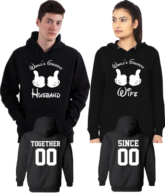 Together Since Hoodie, Matching Couples Hoodies