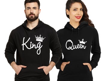 King and Queen Unisex Pareja a juego impreso suéteres de manga - Etsy México King and Queen Unisex Pareja a juego impreso suéteres de manga - Etsy México