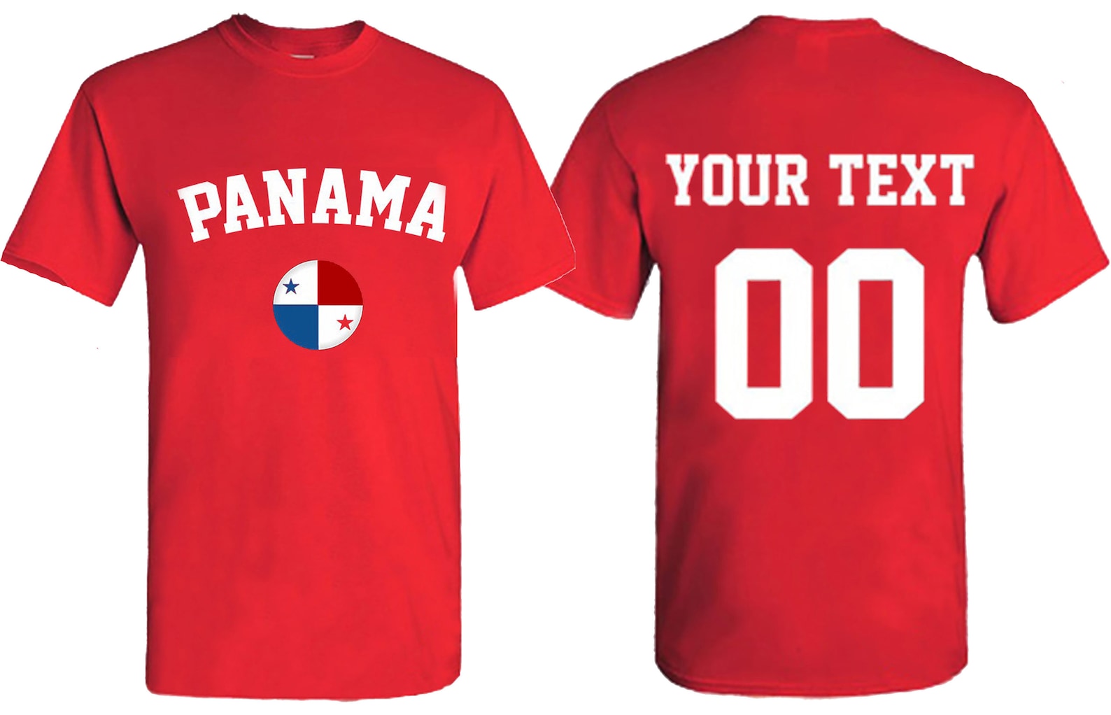 PANAMA World Cup Unisex Custom TSHIRT Jersey Custom Text Etsy