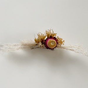 Bridal Hair Piece, Boho Bridal Hair, Dried Floral Hair Clip, Bridal Hair Accessory, Wedding Hair Accessory, Floral Hair Piece, Bridal Hair