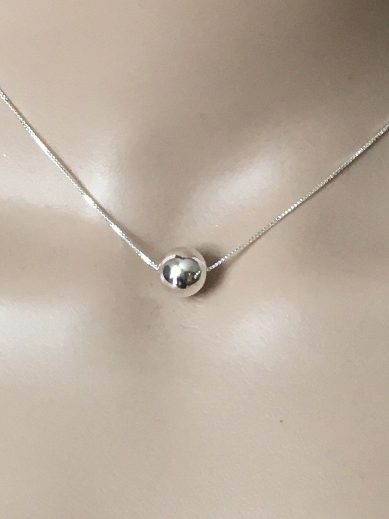 925 double row silver women's necklace customizable Etsy