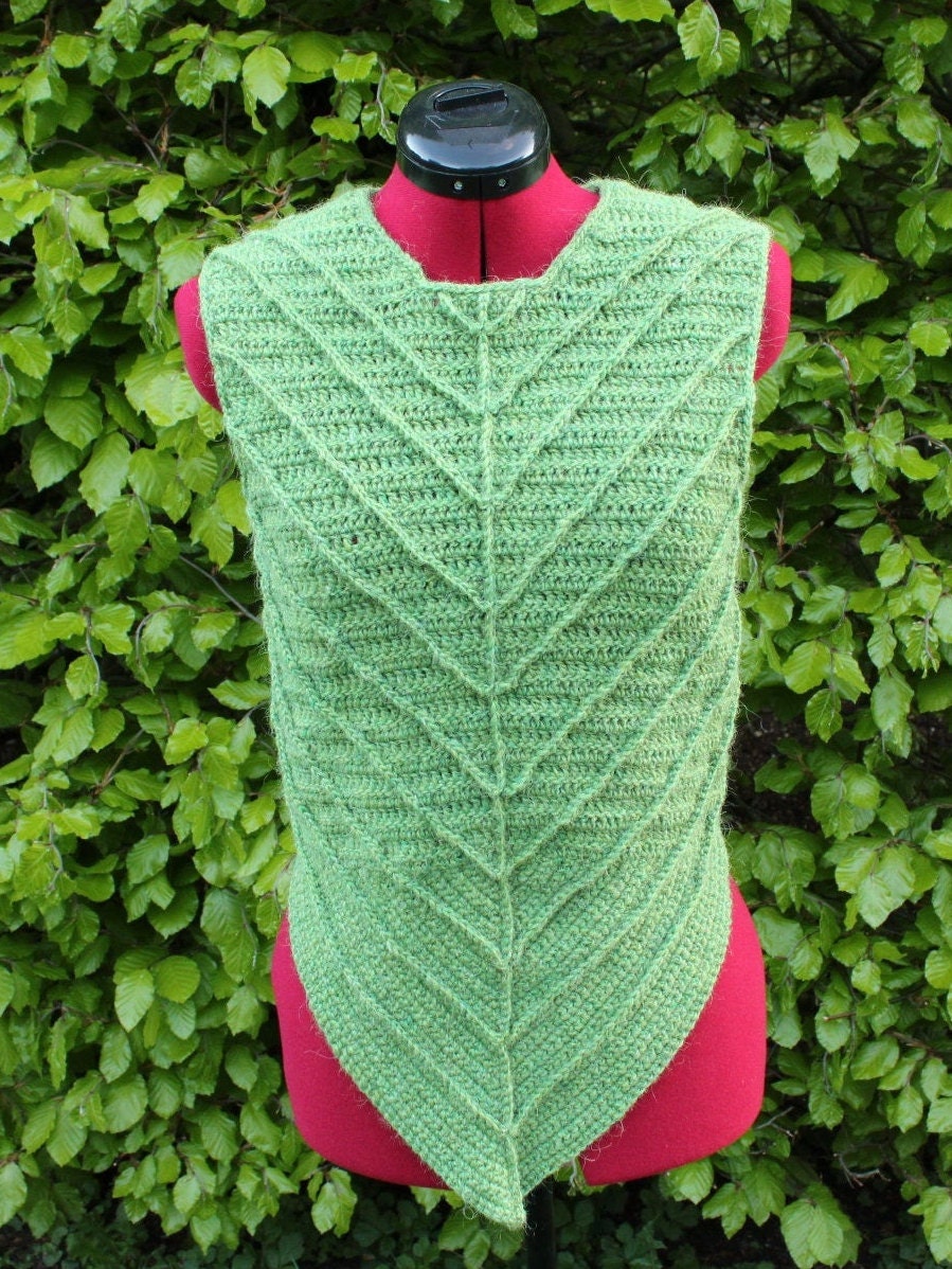 Leaf Vest - Green - Etsy