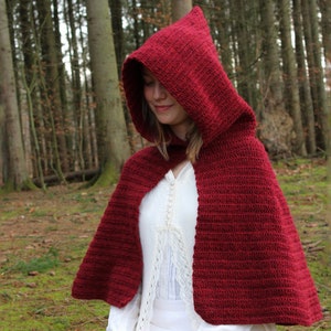 Red riding hood - crochet pattern